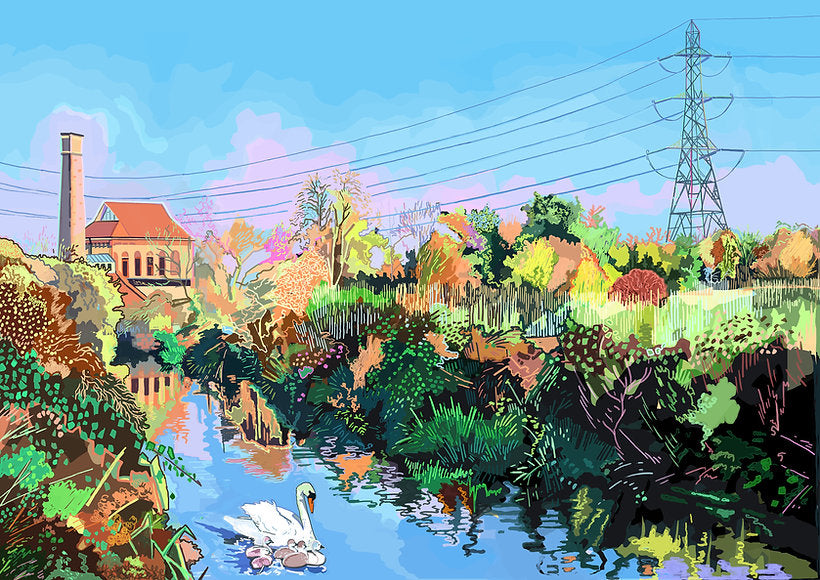 Stoke Newington Greeting Card