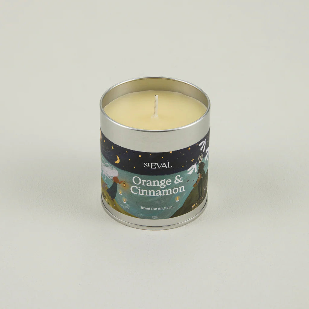 Christmas Tin Candle