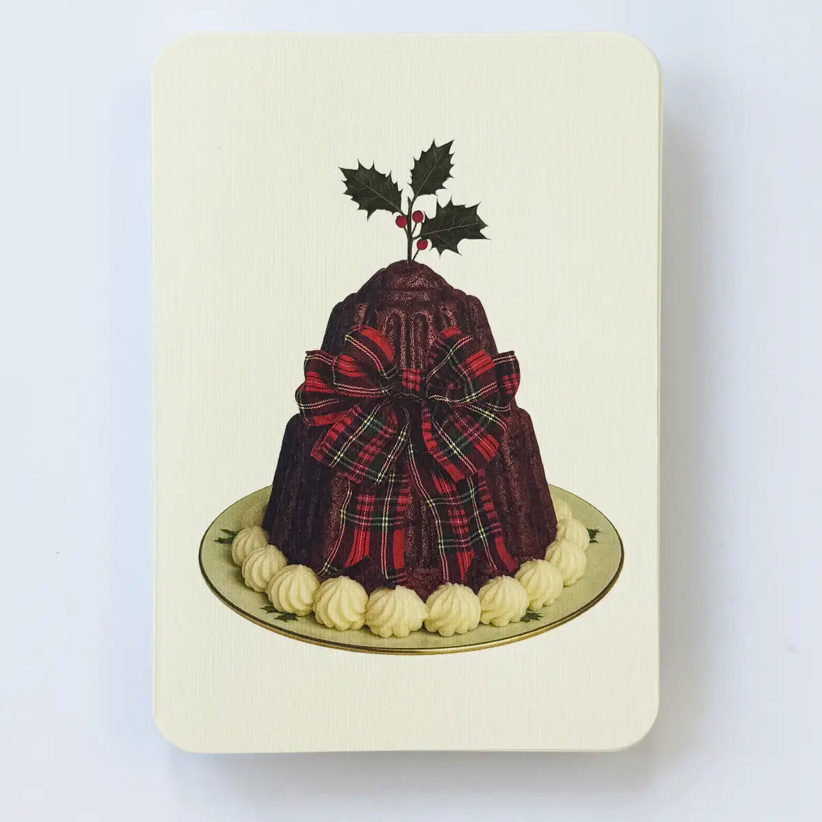 Christmas Plum Pudding Card