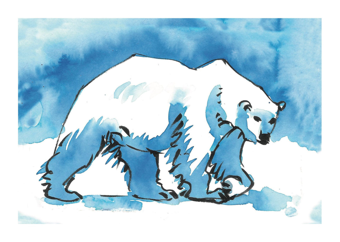 Snow Patrol Greetings Card