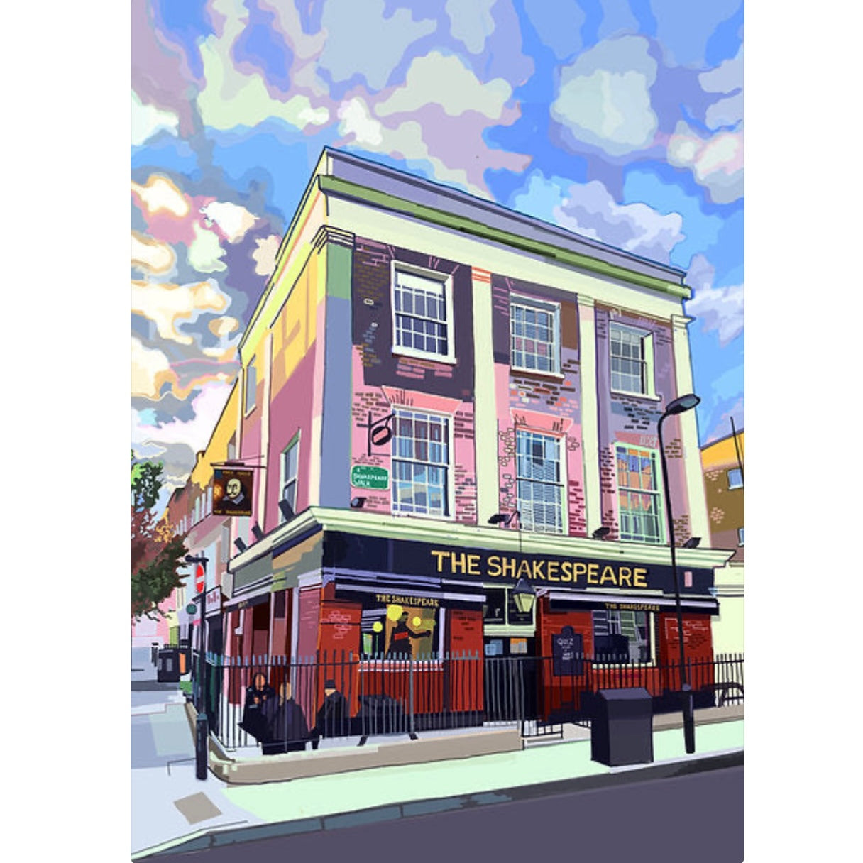 A3 Stoke Newington Print