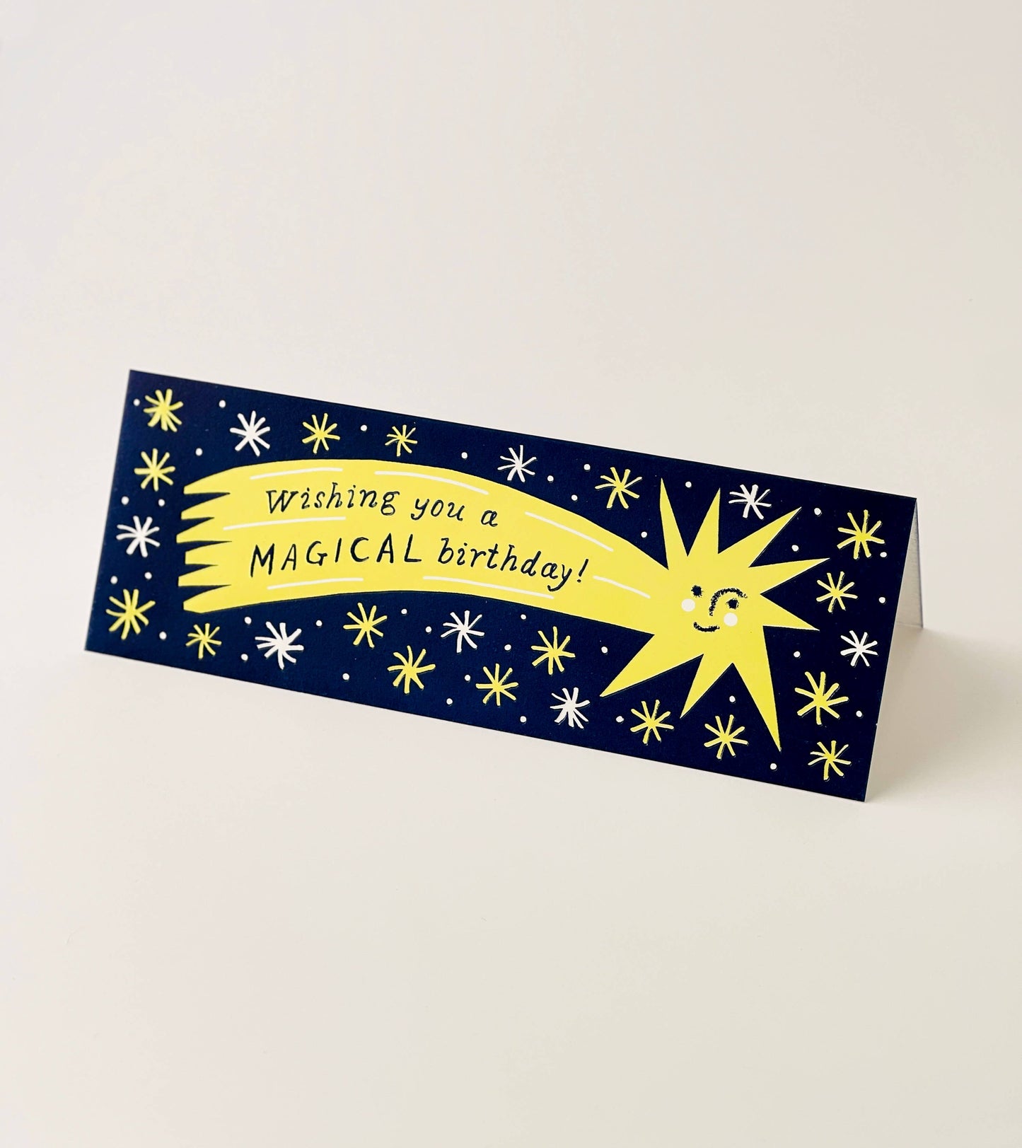 Glow in the Dark Shooting Star Birthday Card