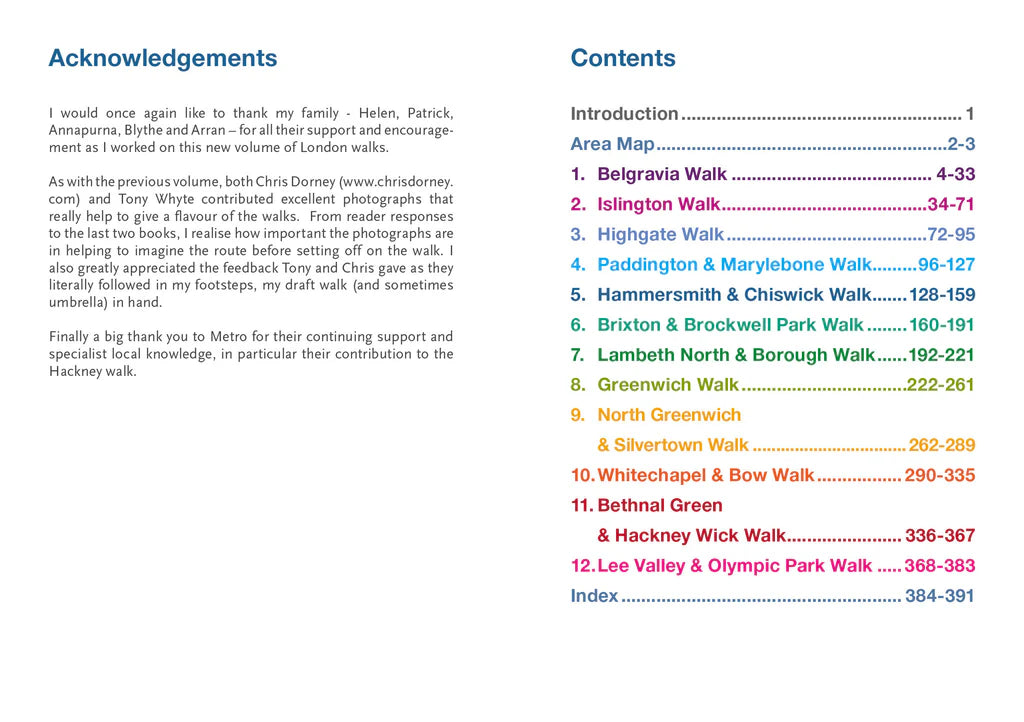 London’s Hidden Walks Book