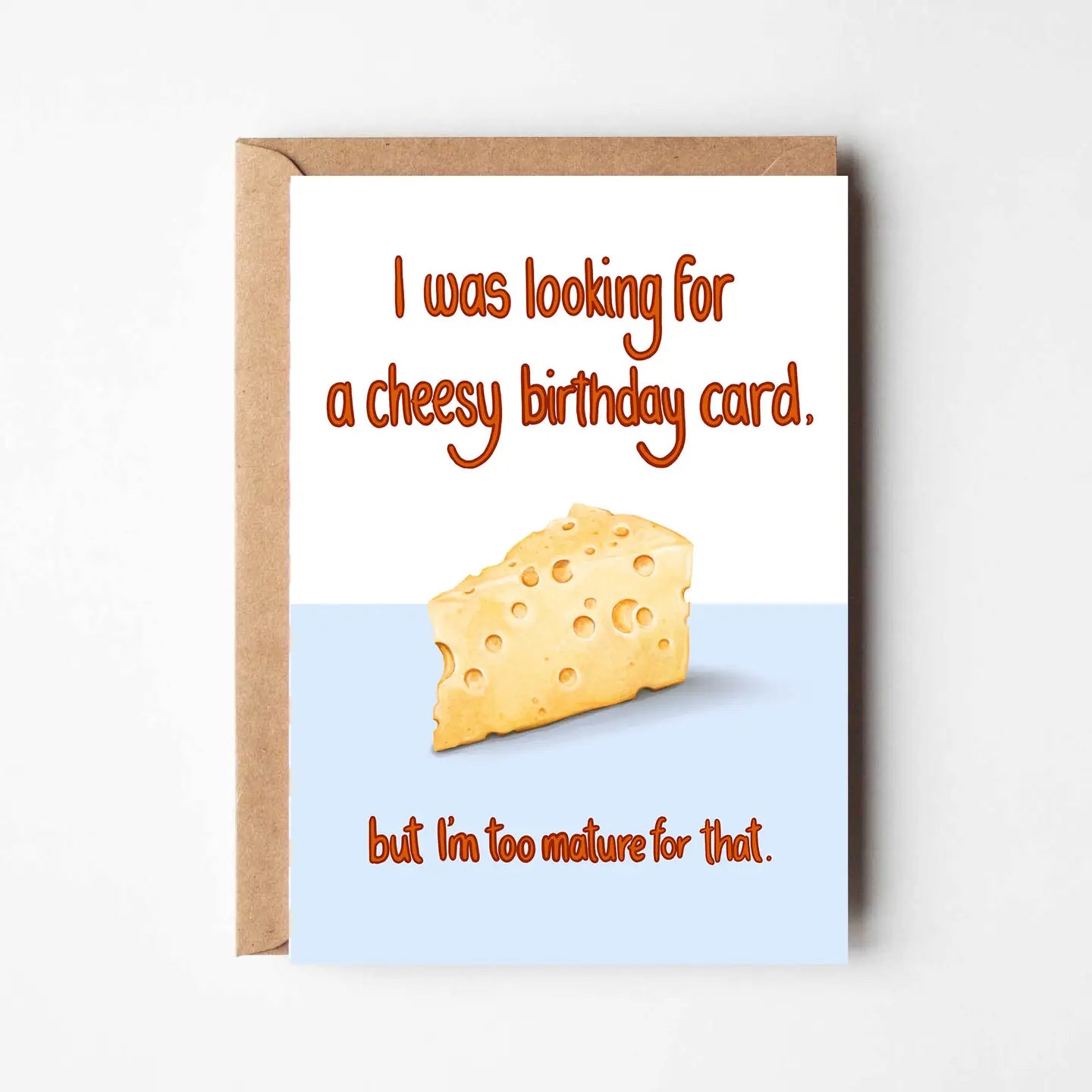 Cheesy Birthday Card