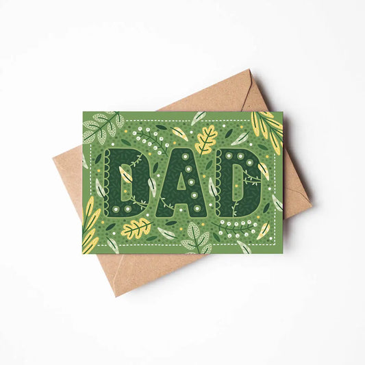 Dad Leaves Card