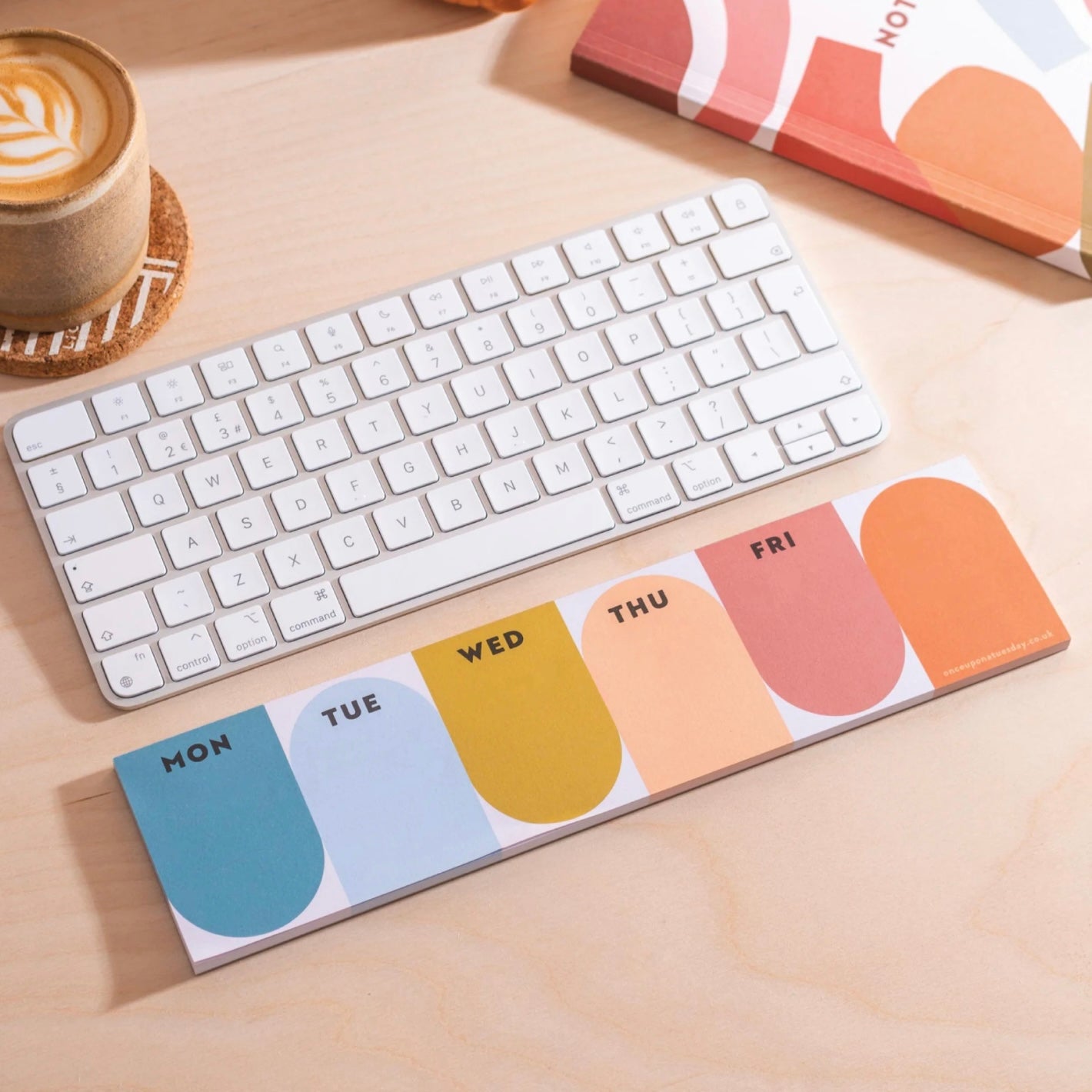 Keyboard Weekly Planner Pad