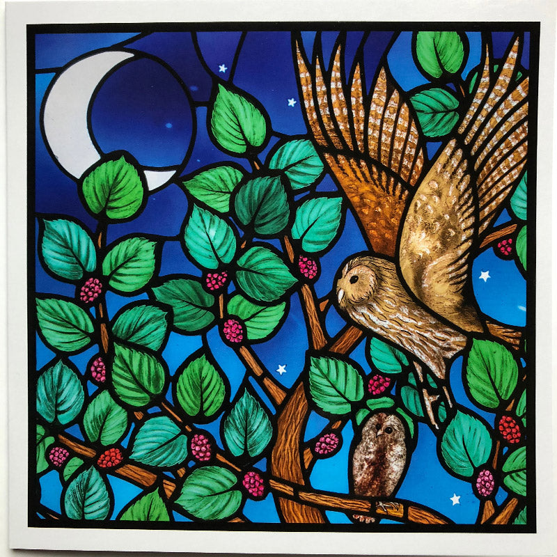 Stained Glass Greetings Cards