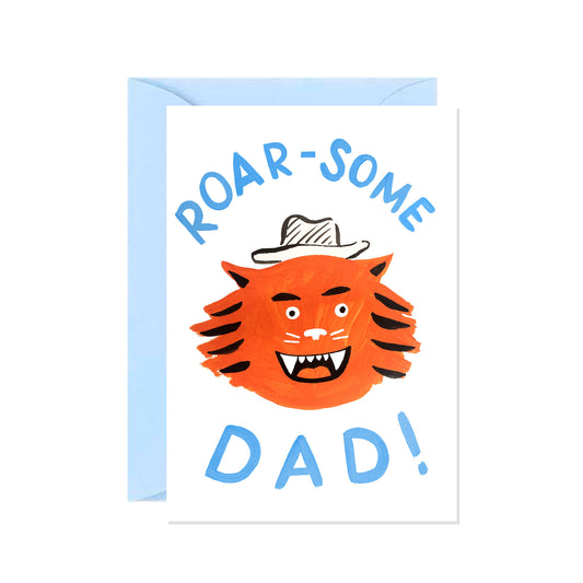 Roarsome Greetings Card