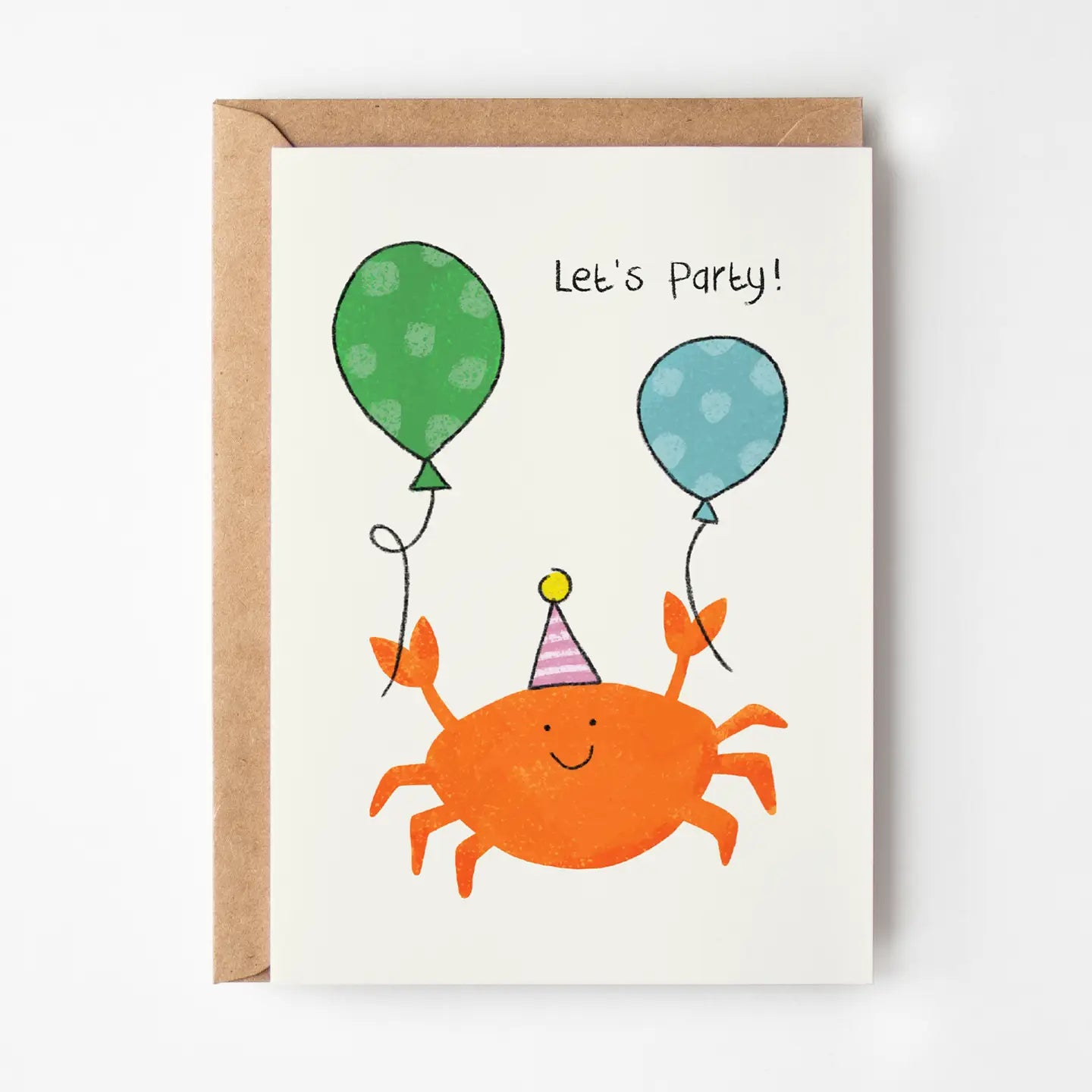 Crab Kid’s Birthday Card