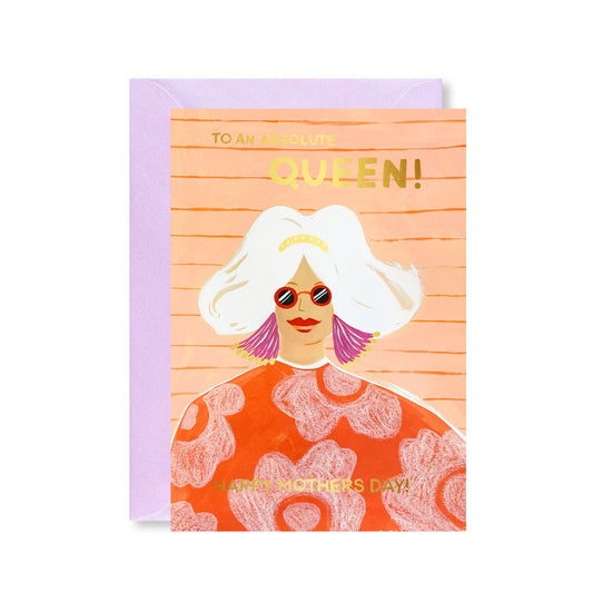 Absolute Queen Greeting Card