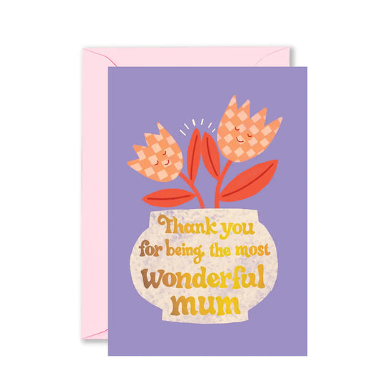 Most Wonderful Mum Card