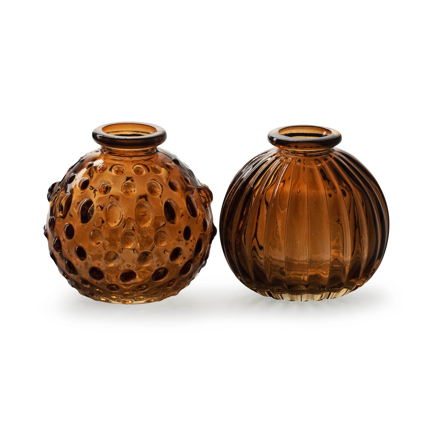 Small Glass Round Vase