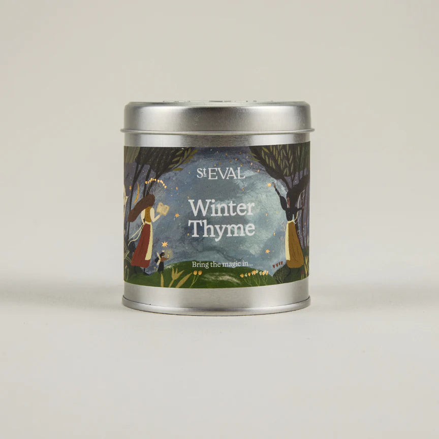 Christmas Tin Candle