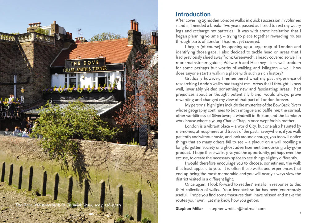 London’s Hidden Walks Book