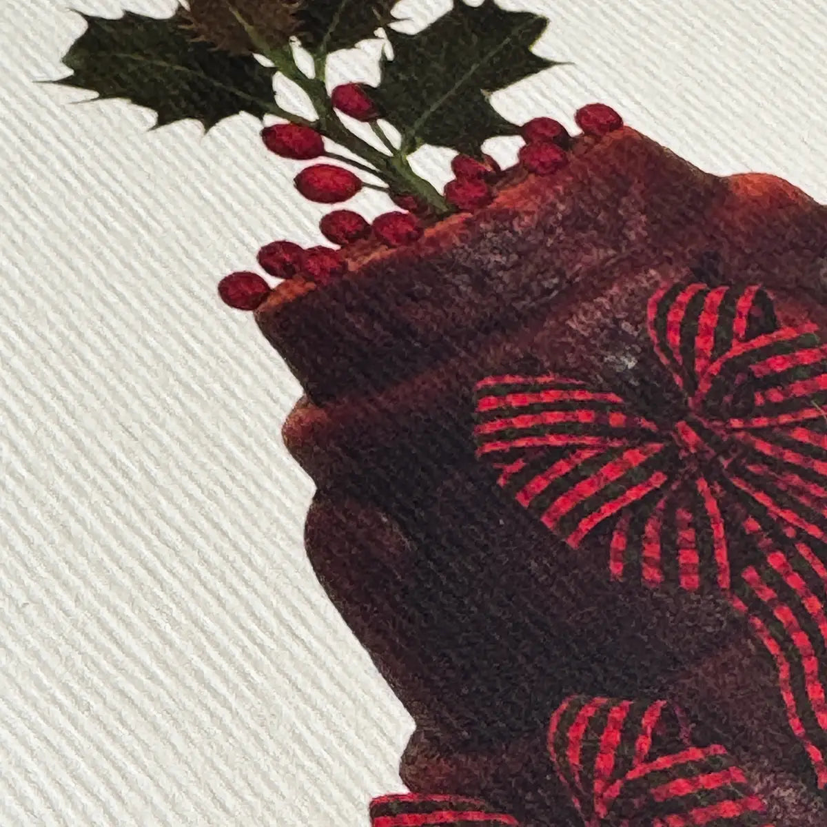 Christmas Plum Pudding Card