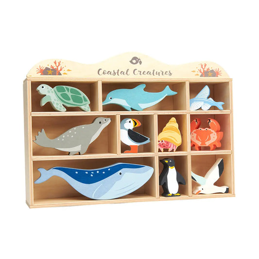 Coastal Creatures Shelf Set