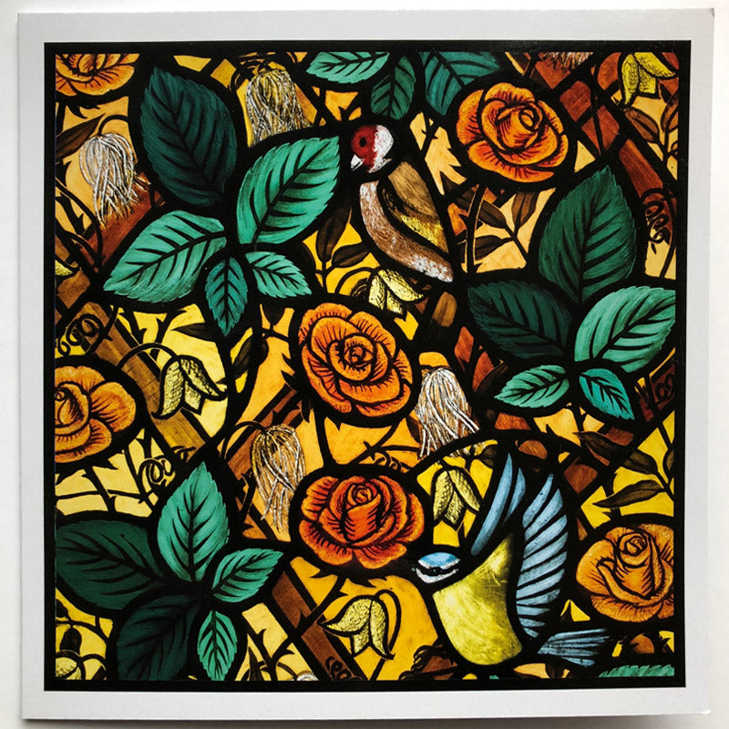 Stained Glass Greetings Cards
