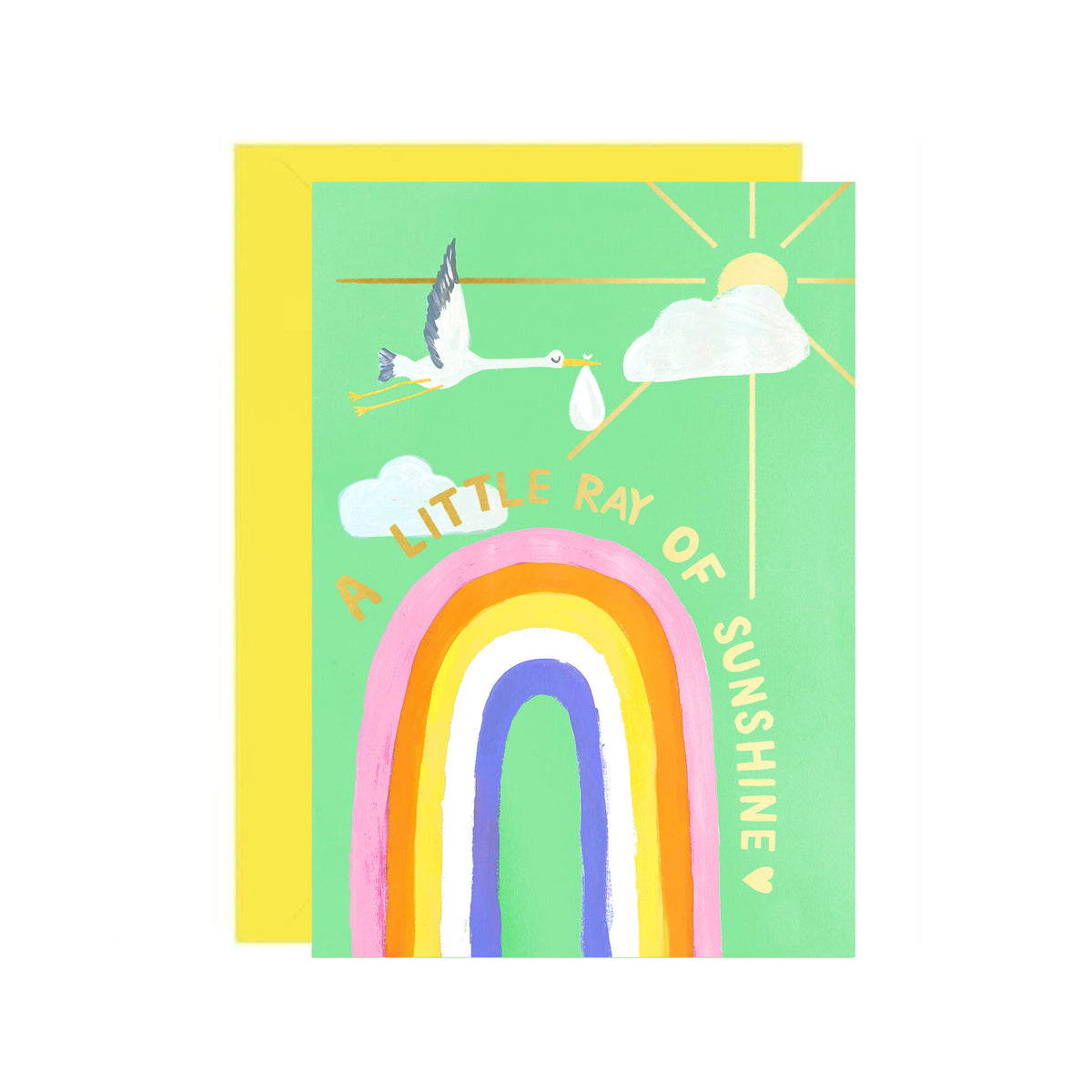 Ray of Sunshine Greetings Card