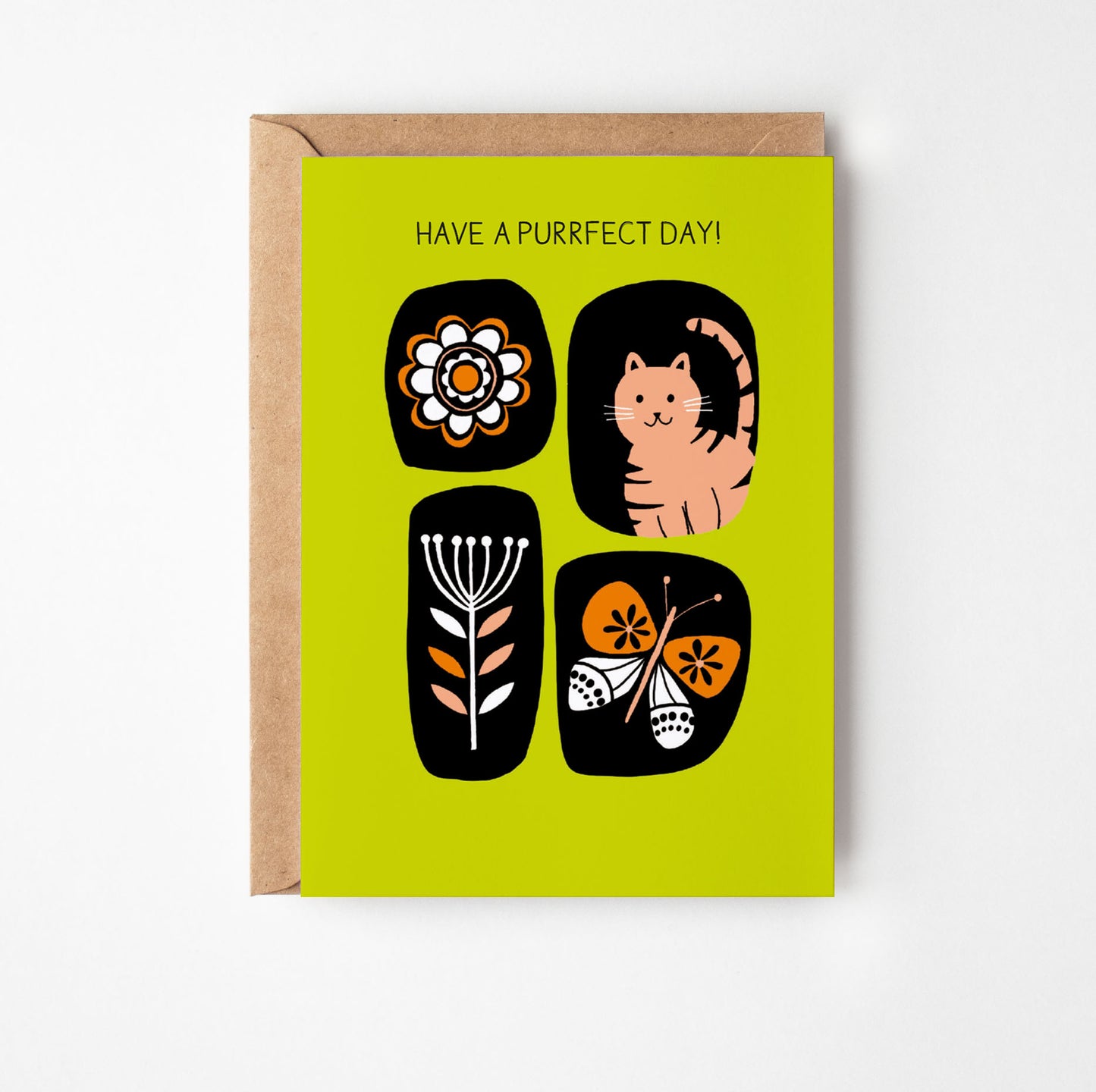 Have a Purrfect Day Greetings Card
