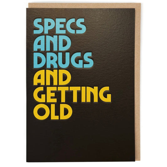 Specs And Drugs Card