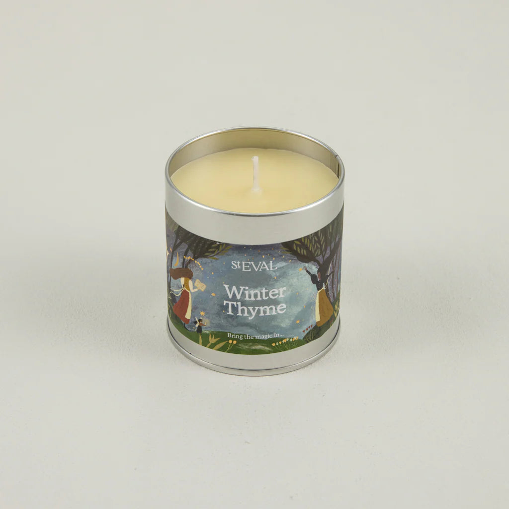Christmas Tin Candle