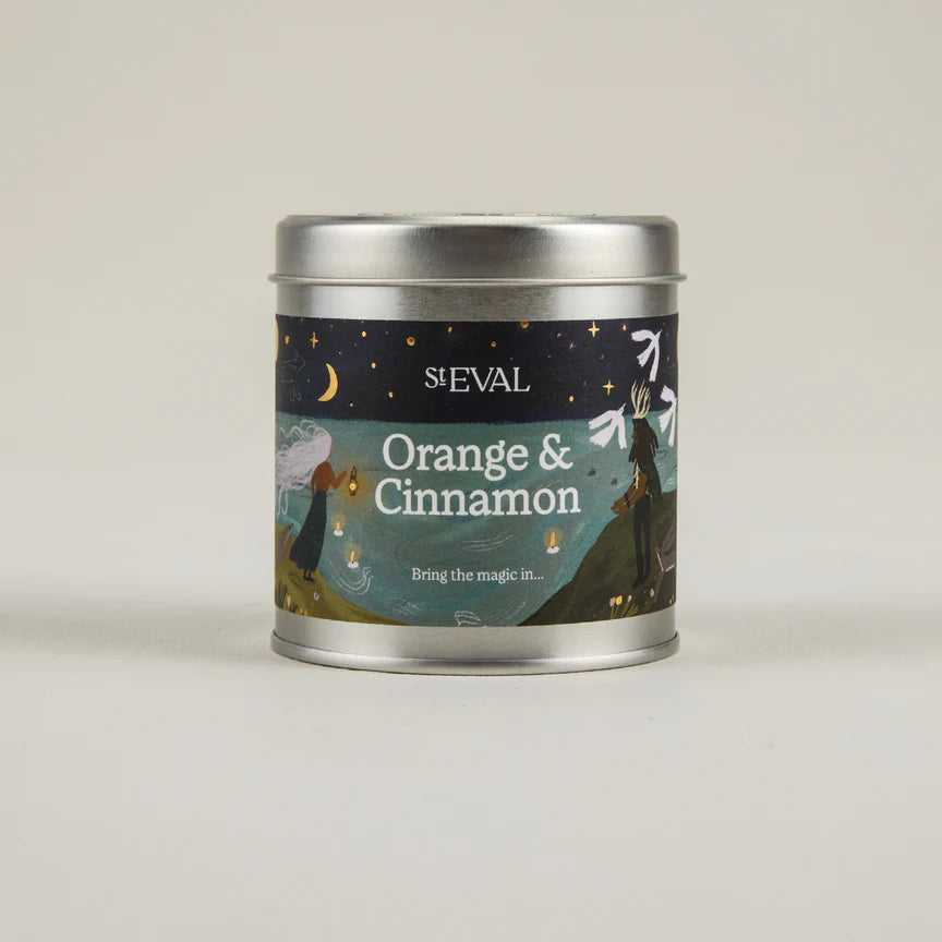 Christmas Tin Candle