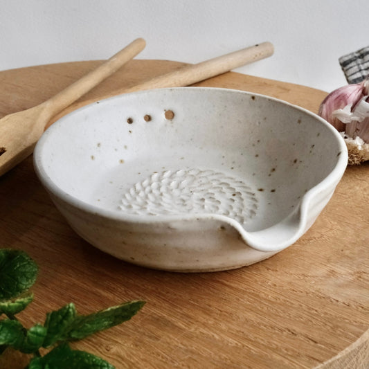 Herb Stripper & Garlic Dish