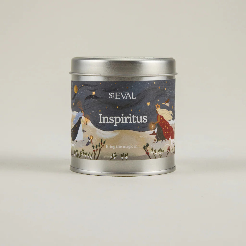 Christmas Tin Candle