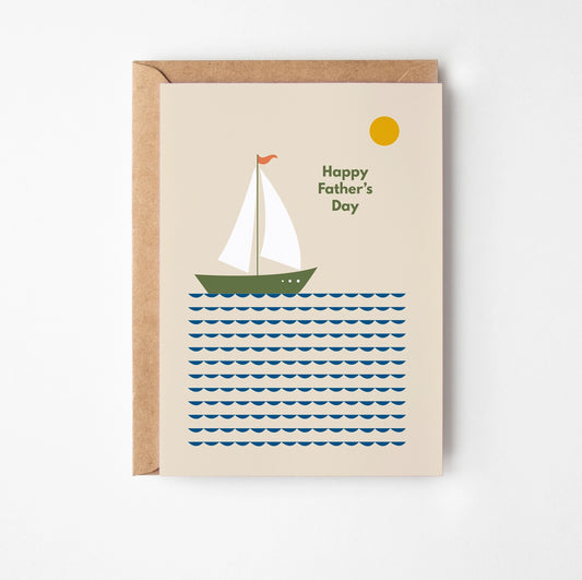Father’s Day Boat Card