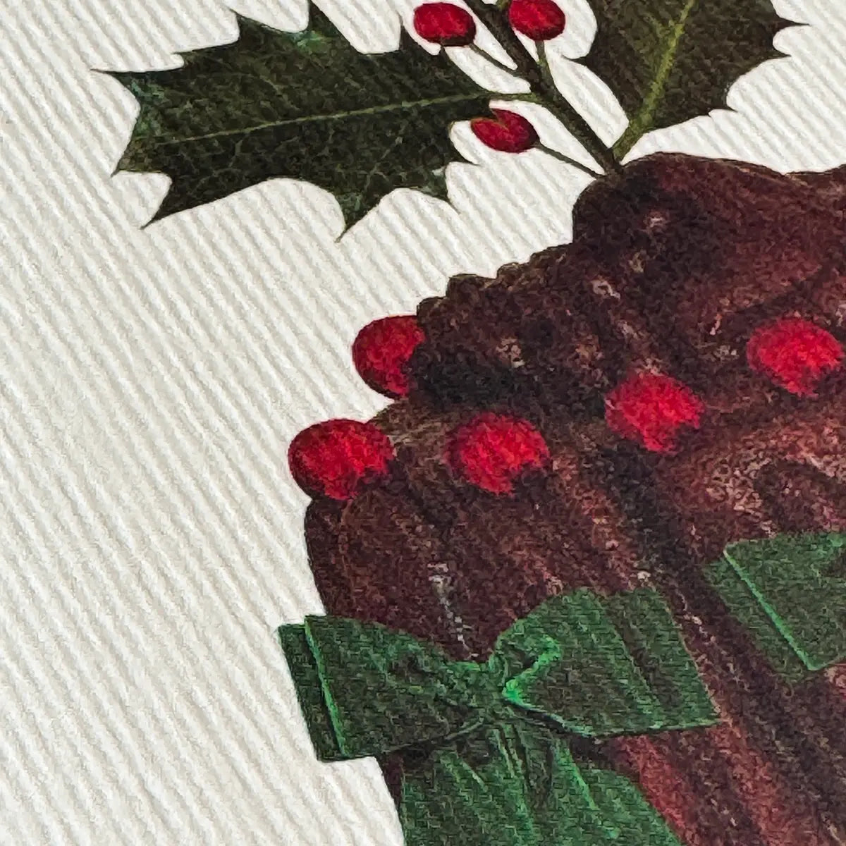 Christmas Plum Pudding Card