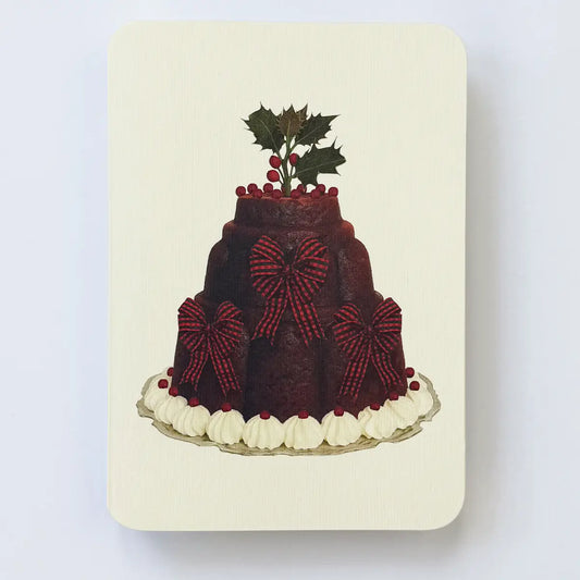 Christmas Plum Pudding Card