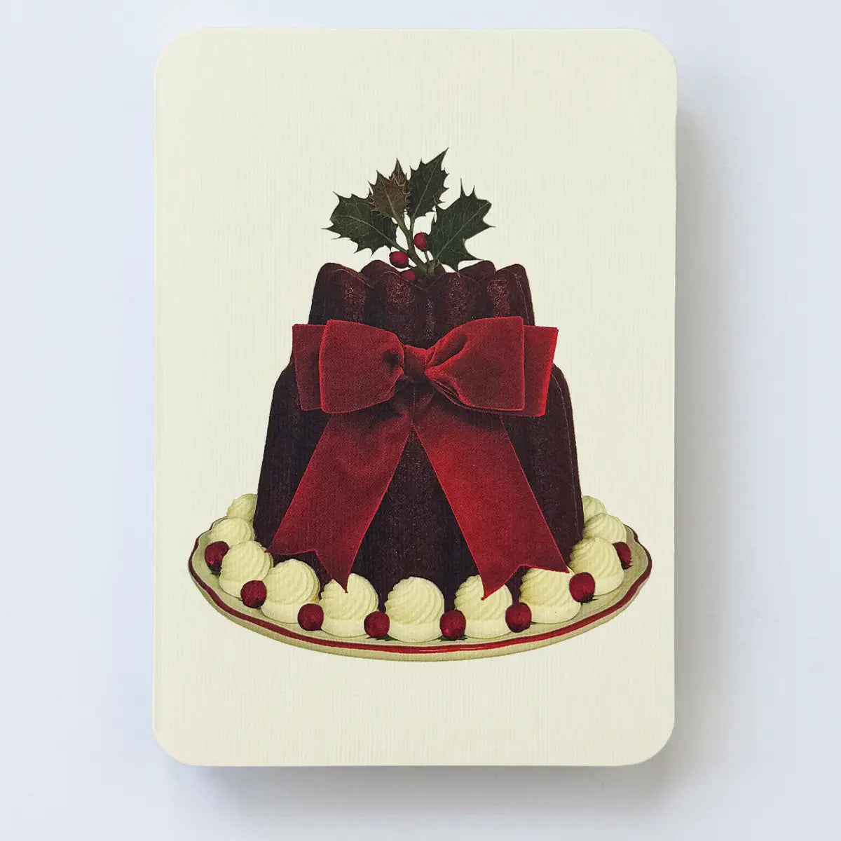 Christmas Plum Pudding Card
