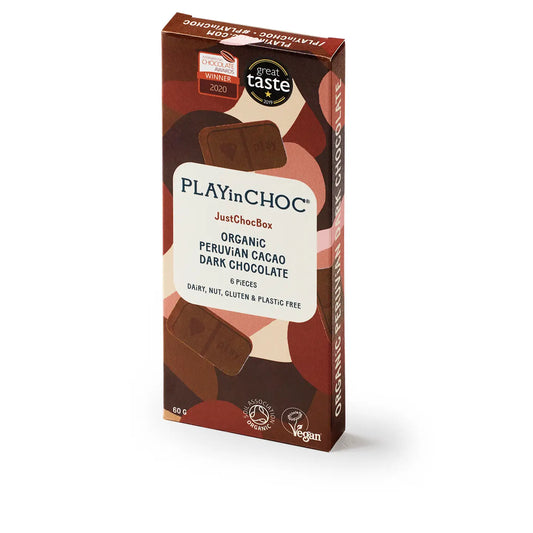 6 Pieces Dark Peruvian Chocolate