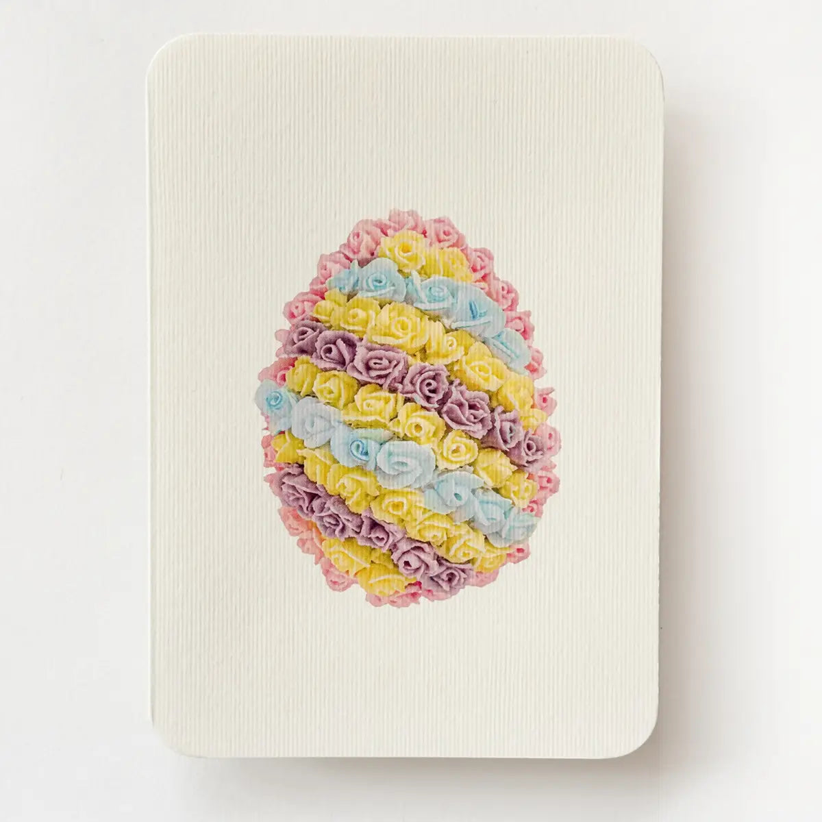 Royal Icing Eggs Card