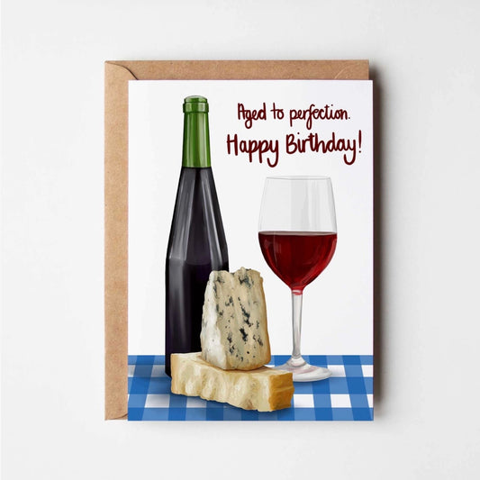 Aged to Perfection Birthday Card