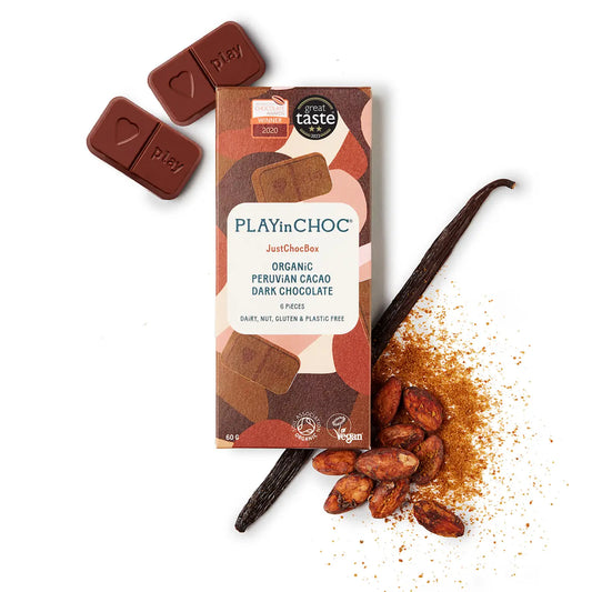6 Pieces Dark Peruvian Chocolate