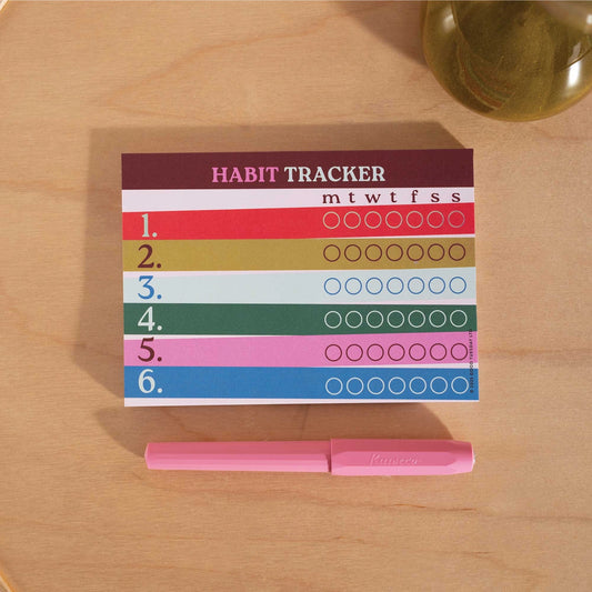Weekly Habit Tracker Pad