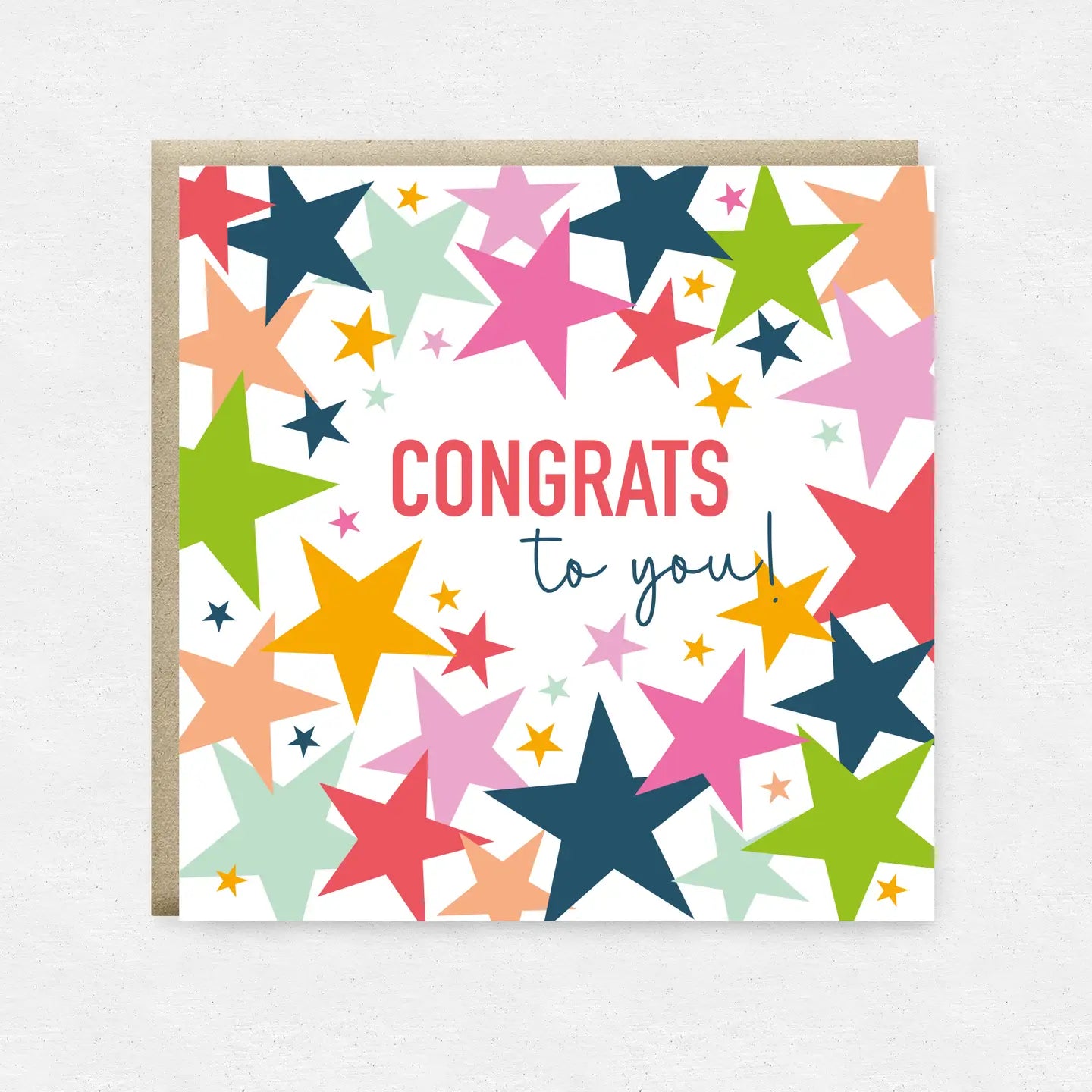 Congrats To You Stars Card