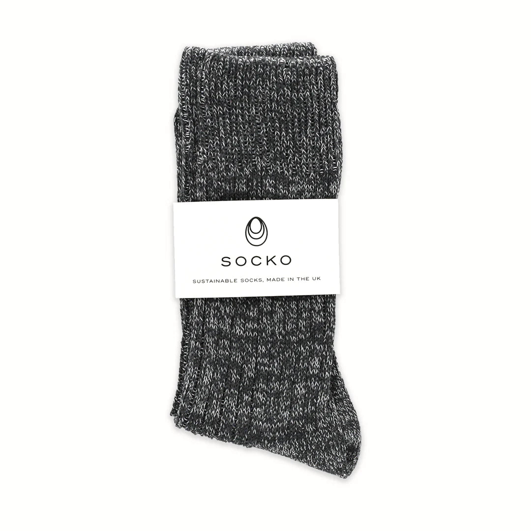 100% Recycled Thick Socks