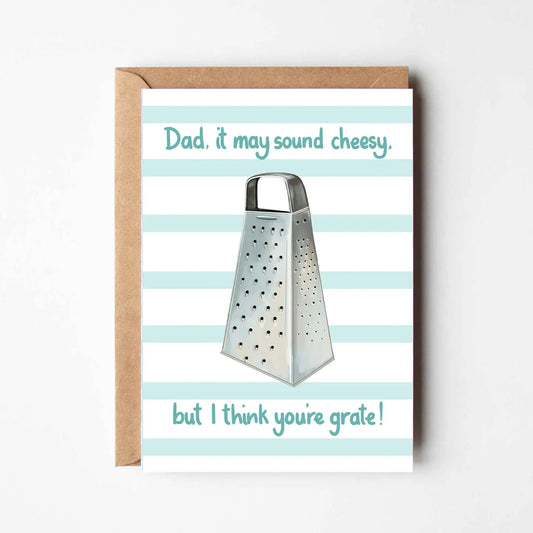 Dad Cheesy Card