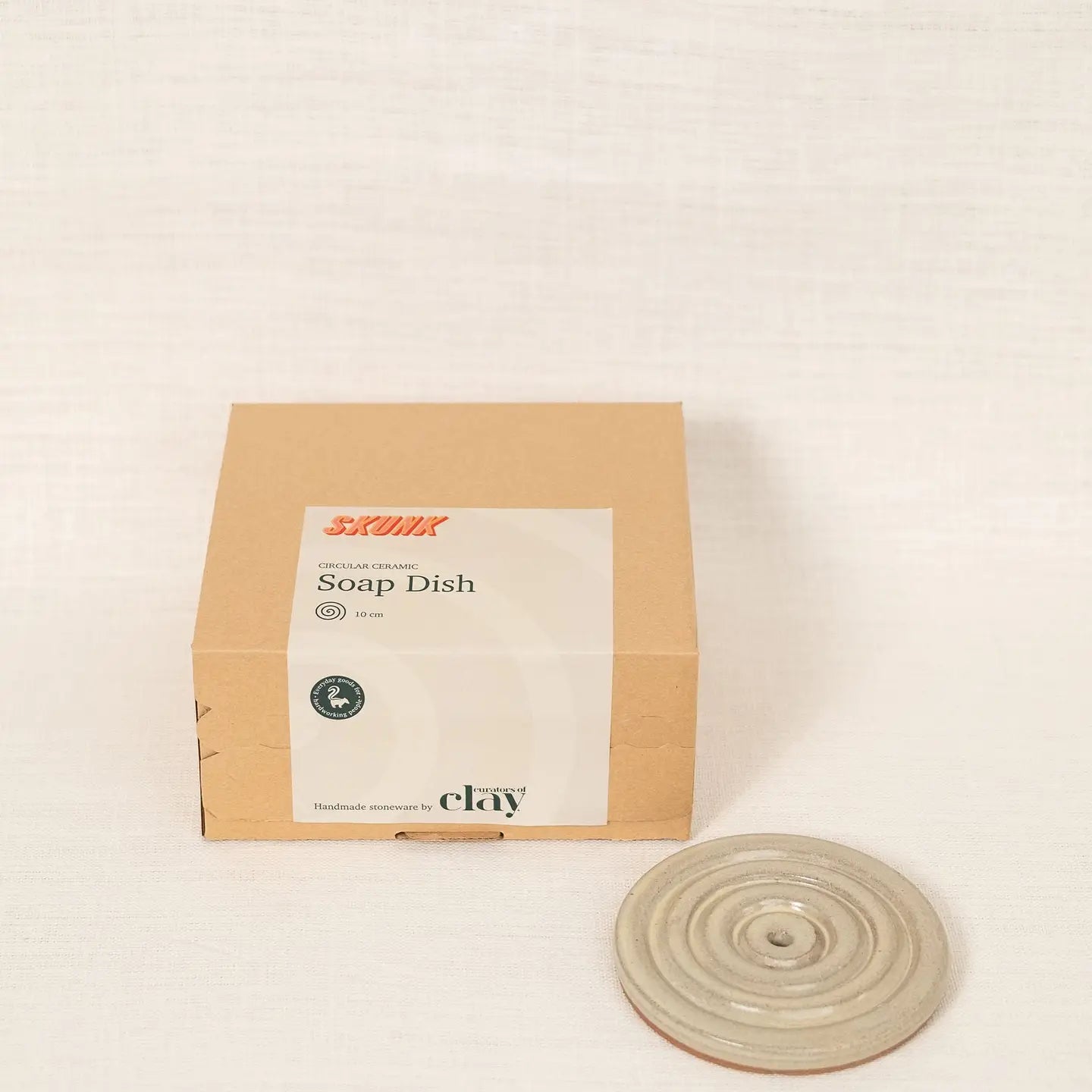 Handcrafted Ceramic Soap Dish