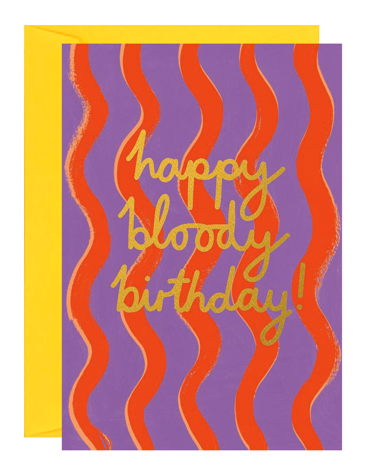 Happy Bloody Birthday Card