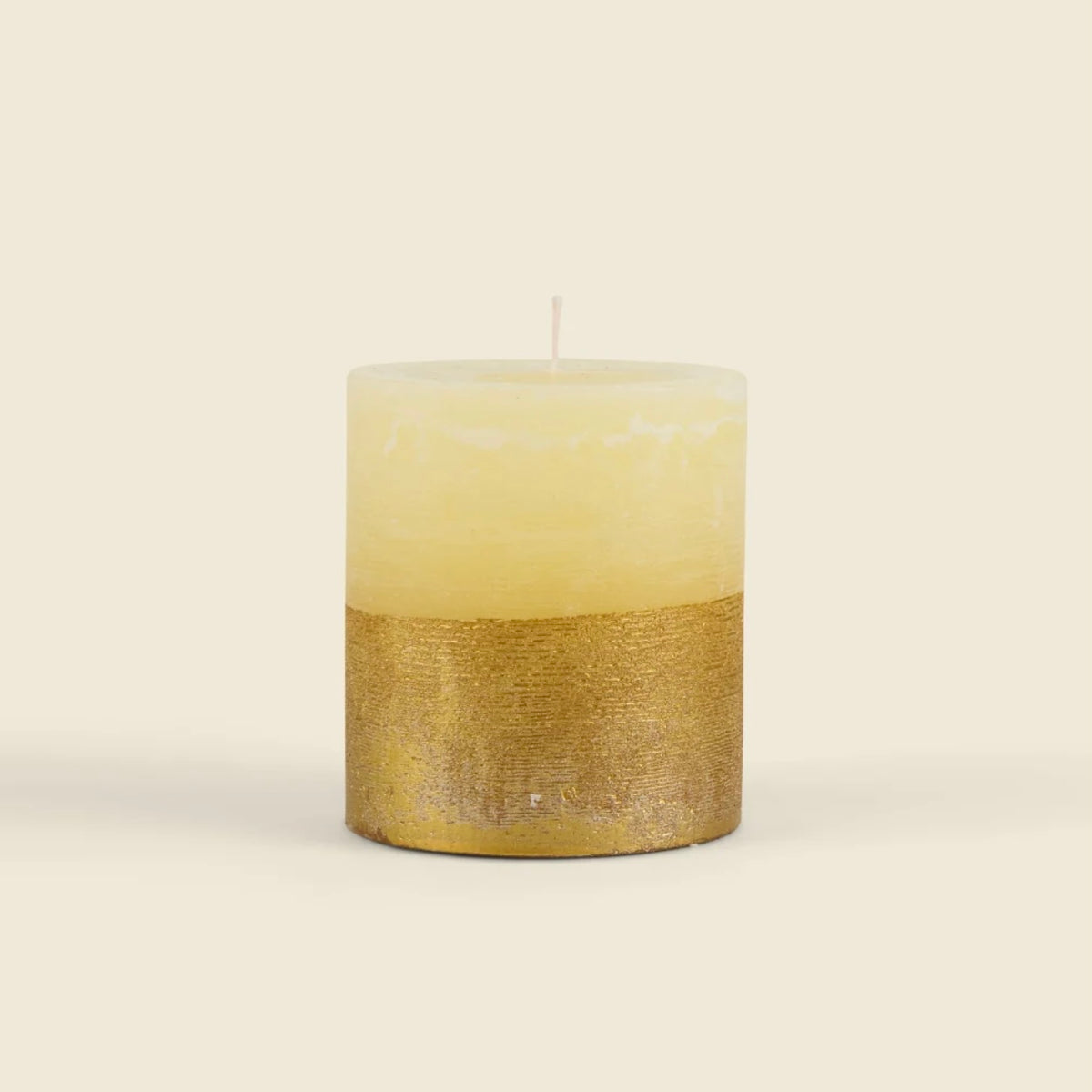 Gold Half-dipped Pillar
