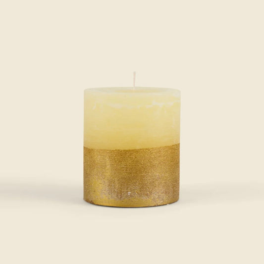 Gold Half-dipped Pillar