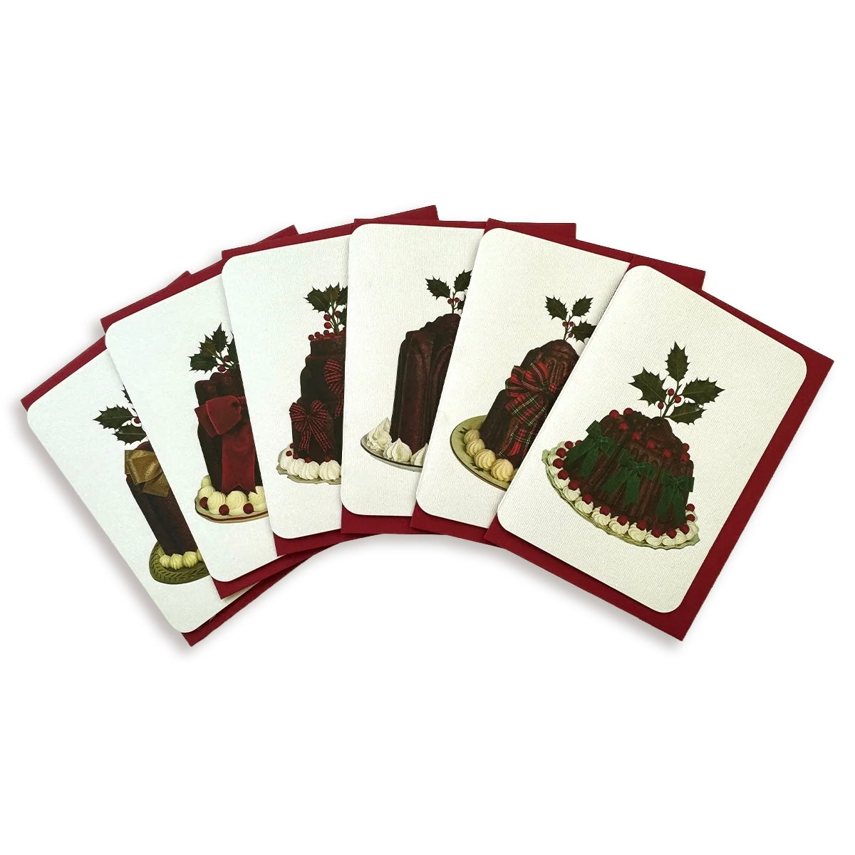 Christmas Plum Pudding Card