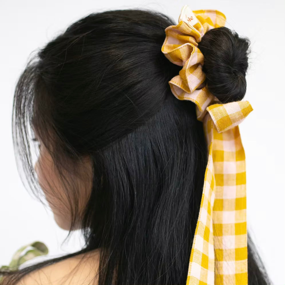 Hair Scrunchie With Bow