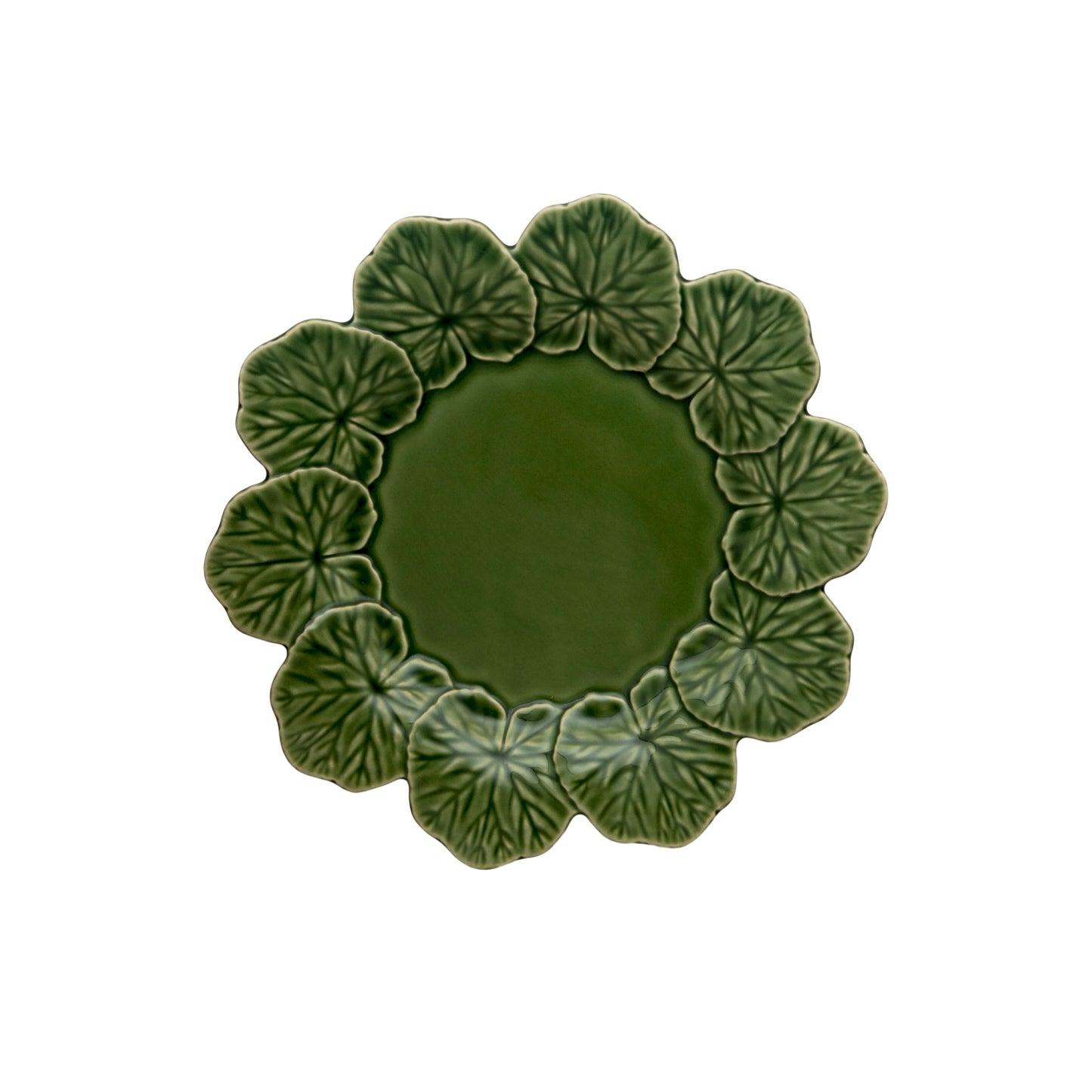 Geranium Leaf Dinner Plate
