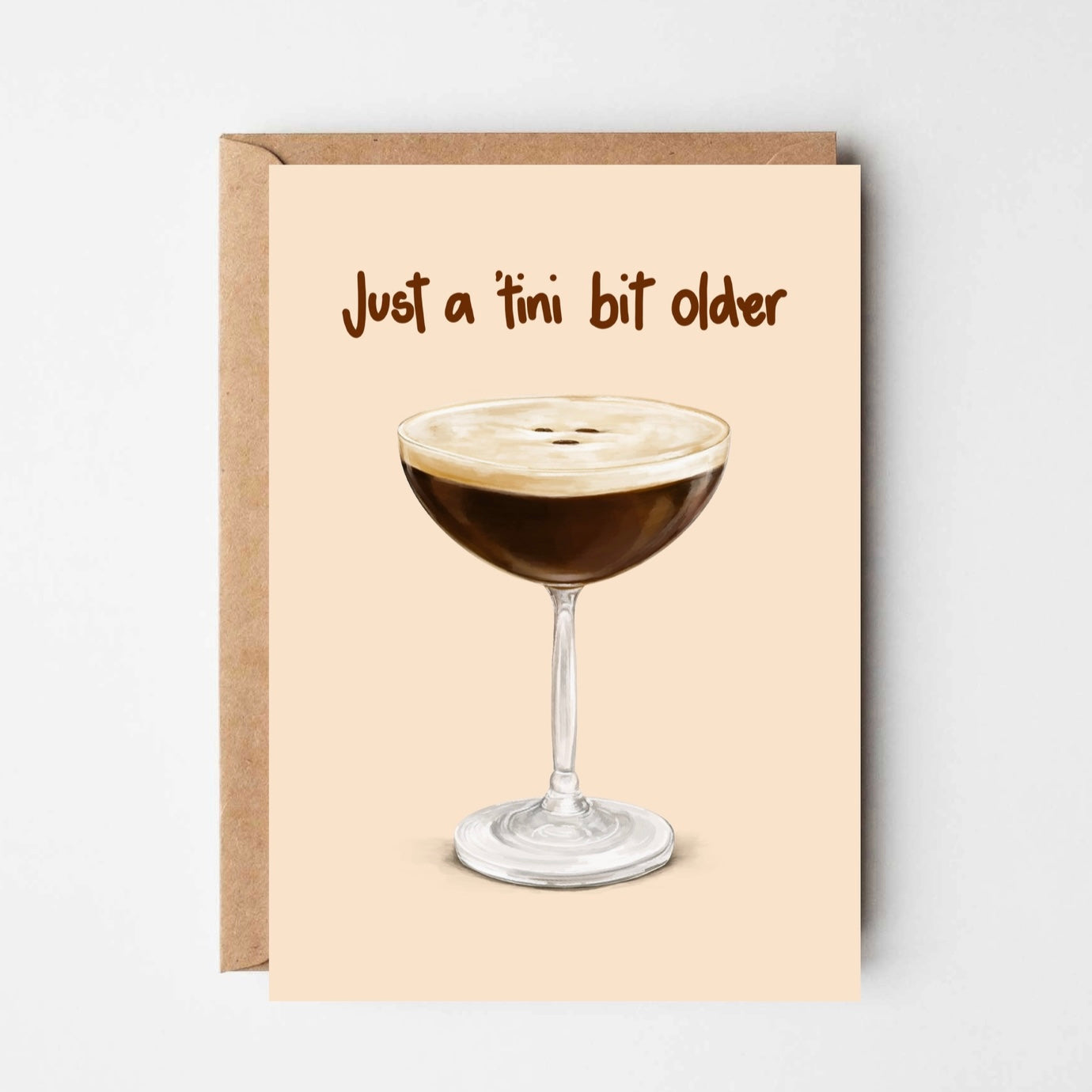 ‘Tini Bit Older Birthday Card