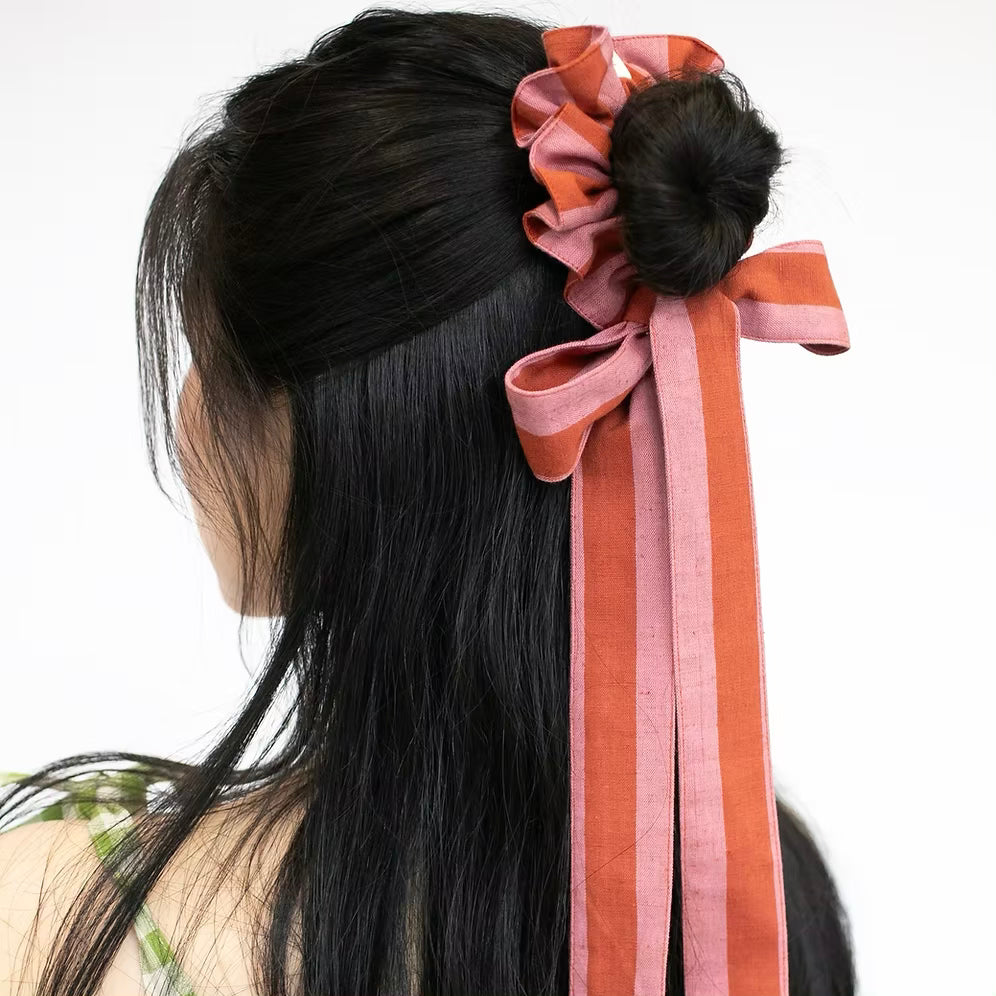 Hair Scrunchie With Bow