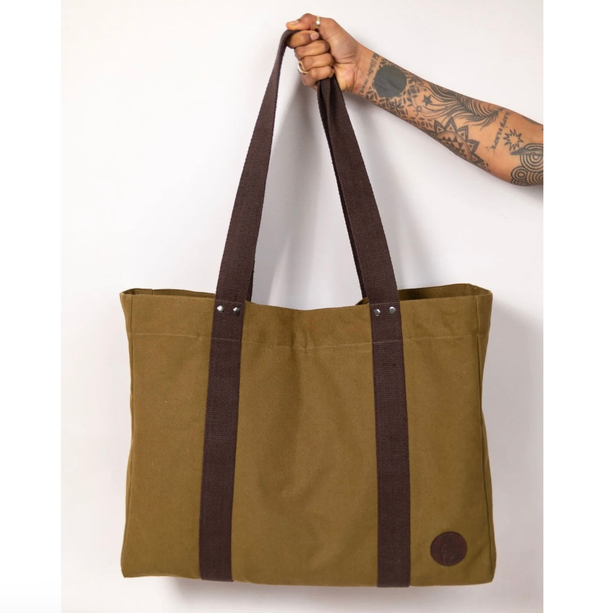 Oversized Canvas Tote Bag